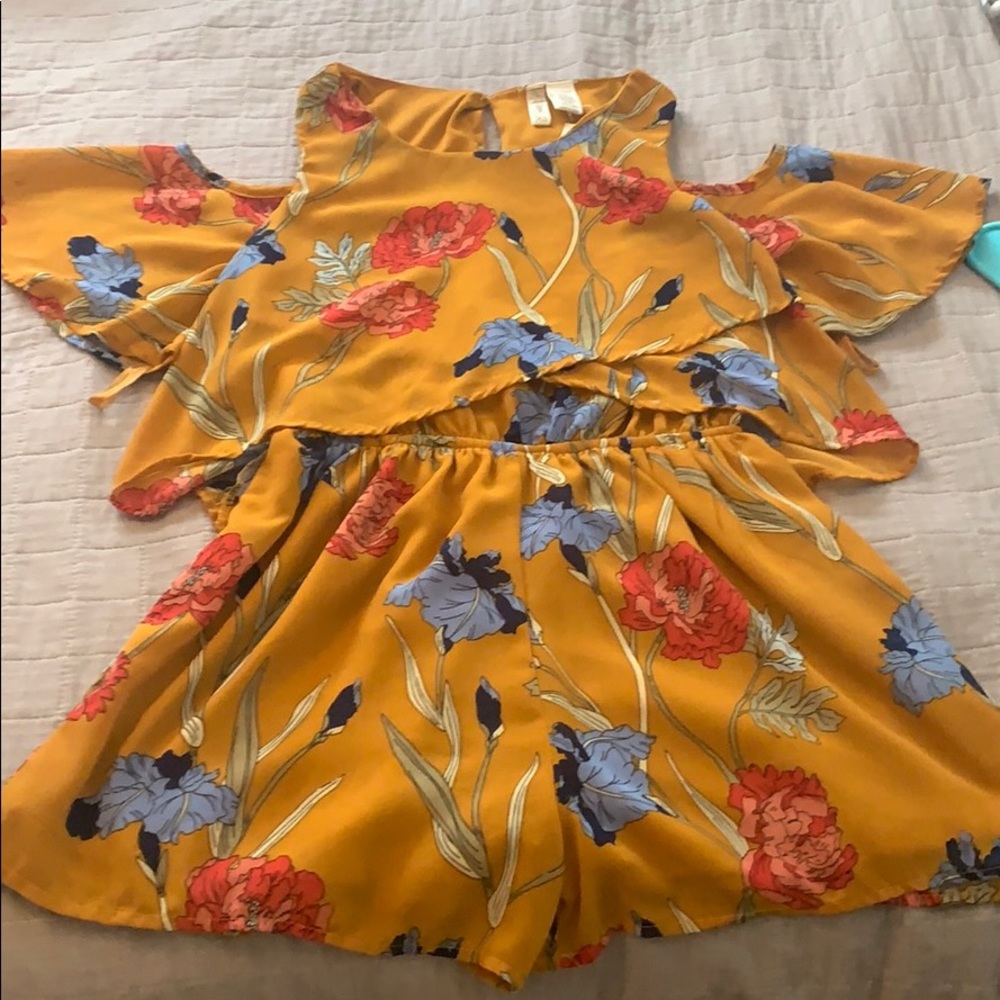 floral romper